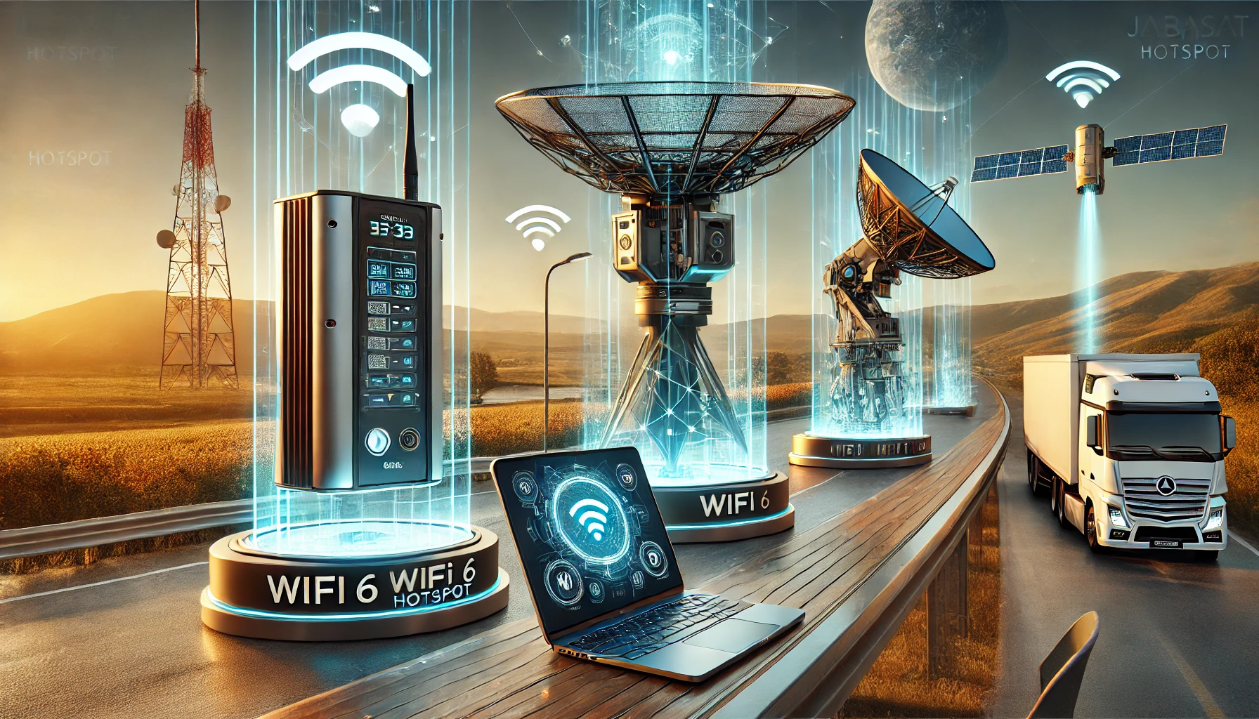 Hotspot WiFi 6 Satelital