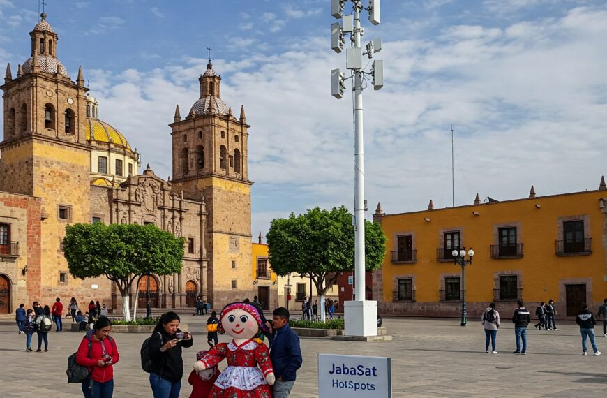 JabaSat Hotspots: Conectividad de Vanguardia para Querétaro